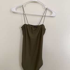 spaghetti strap body suit